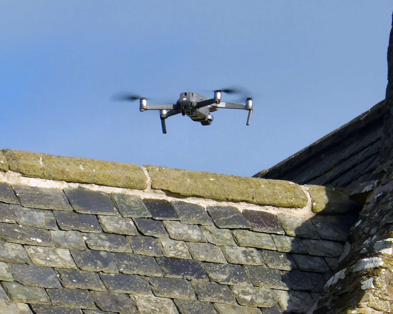Drone roof survey for consultation booking